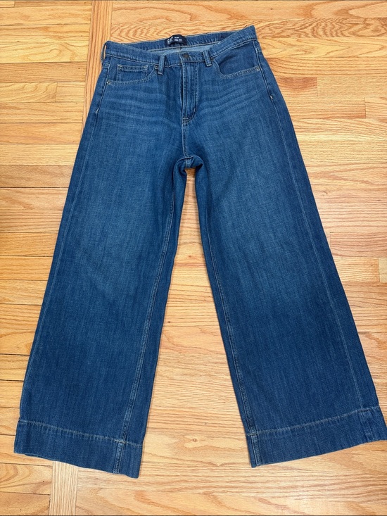 GAP Denim - GAWide Leg Dark Blue Denim Jeans
